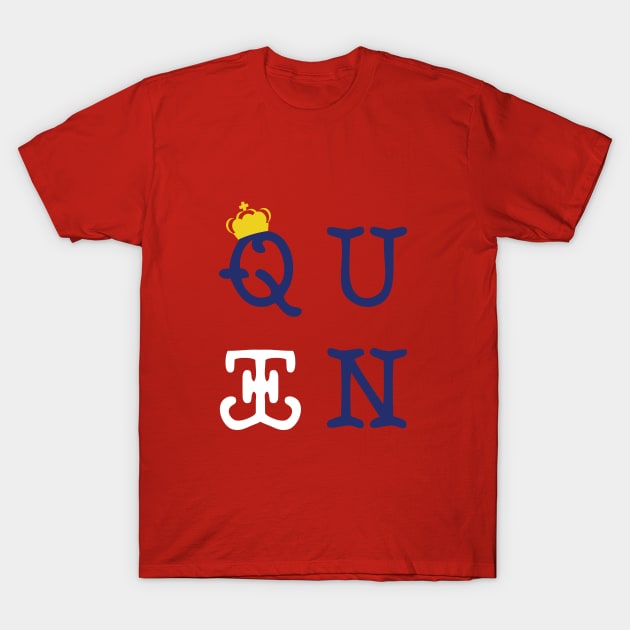 Q U Double E N T-Shirt by Limey Jade 